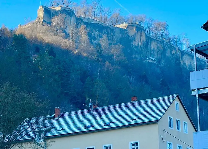 Bergling Im Zentrum • Netflix • Festungsblick • Obst Und Wein • 公寓 柯尼希施泰因易北